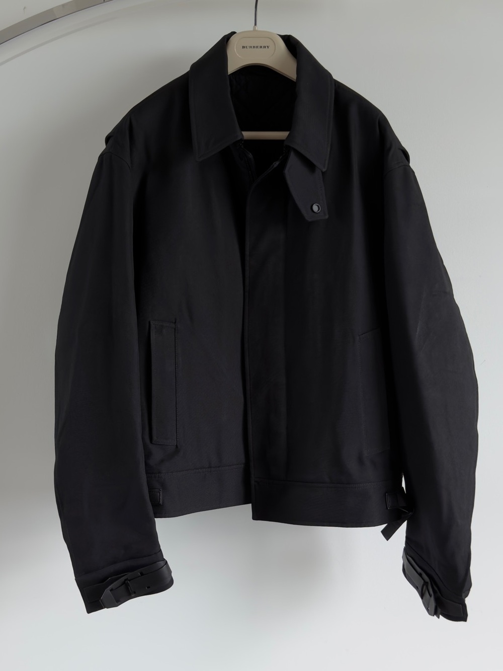 Salvatore Ferragamo Men’s Black Jacket – Size 52